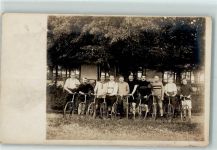 ca 1918 Sport Fahrrad Privatfoto AK