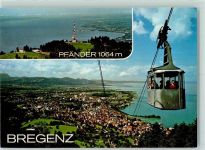 6900 Bregenz - Pfänderbahn Kabinenbahn Pfändergipfel