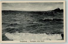 Tempelburg Czaplinek 1925 - Dratzigsee beim Sturm AK
