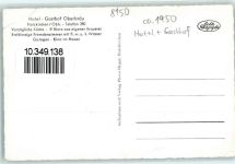 83607 W8150 Holzkirchen , Oberbay Karte beschädigt Hotel und Gasthaus Oberbräu Brunnen