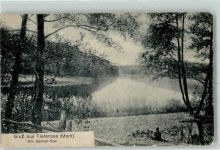 16356 O1311 Tiefensee b Bad Freienwalde Gebrauchsspuren Gamen See