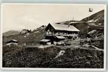 Beckenried Touristenhaus Tannebühl Feldpost Kuh Gebrauchsspuren
