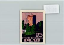 19395 O2864 Plau - Notgeld Reutergeld