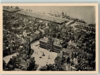 Antwerpen Anvers - Fliegeraufnahme La Grand'Place et de l'Escaut