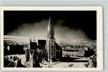 Klausenburg Cluj / Kolozsvar 1949 Foto AK Szent Mihaly-templon AK
