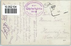 Stifters Gipfelhaus - Hüttenstempel Görlitzenkuppe