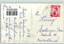 9941 Kartitsch 1957 Foto AK Kirche