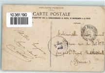 Saigon 1907 Karte beschädigt
