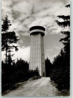 96337 W8642 Lauenstein , Oberfr - Aussichtsturm Thüringer Warte