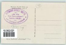 Hermann Rudolf Hütte - Hüttenstempel