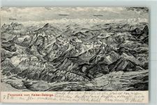 Panorama vom Kasergebirge