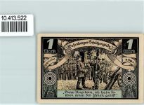 17255 O2084 Wesenberg , Meckl - Notgeld Schützengilde
