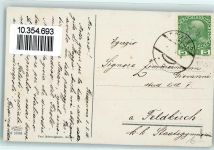 6364 Brixen im Thale 1914 - Hotel Wassrheilanstalt Dr. Guggenberg