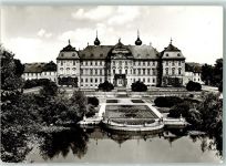 97440 W8727 Werneck - Schloss Rückseite mit Abschürfungen bzw Kleberesten