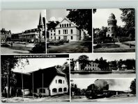 18528 O2330 Bergen , Rügen - Hafen Eisenbahn Gasthaus