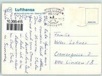 Boing 707 AK Lufthansa 1979