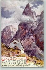 Tires Tiers Grasleiten Berghütte AK Compton, T. 1902