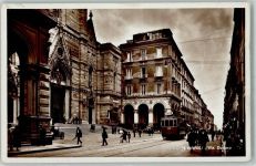 80100 Napoli - Via Duomo Straßenbahn Oldtimer