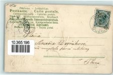 Jugendstil AK Marienkäfer 1902 Prägedruck