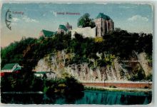 04703 O7320 Leisnig 1906 Gebrauchsspuren Schloß Mildenstein