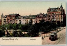 08523 O9900 Plauen , Vogtl - Albertplatz Straßenbahn
