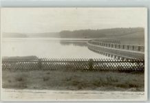 08261 O9655 Schöneck , Vogtl Foto AK Talsperre Muldenberg Staumauer