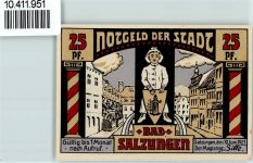 36433 O6200 Bad Salzungen - Notgeld Gradierhaus
