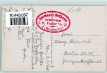 38226 W3320 Lichtenberg - Gasthaus Restaurant zum Nussbaum Fischerstraße Ecke Köllnische Straße Inh. Max Christoph Fischer