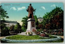 09111 O9000 Chemnitz , Sachs - Park Körner-Denkmal Kränze