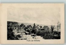 62149 Givenchy-les-la-Bassee - Feldpost WK I zerstörte Gebäude