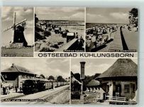 18225 O2565 Kühlungsborn , Ostseebad - Rasender Molly Strandpromenade Windmühle Konzertgarten Ost