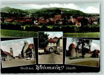 96260 W8628 Weismain - Staffelhaus Oldtimer Tor Turm