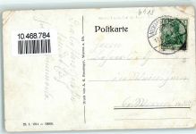 69239 W6918 Neckarsteinach 1914 Gebrauchsspuren Wormser Kindererholungsheim