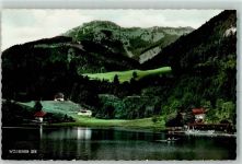 83246 W8218 Unterwössen - Wössener See Ruderboot