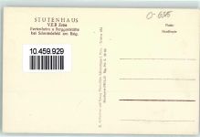 98711 O6315 Schmiedefeld am Rennsteig - Gasthaus Ferienheim Stutenhaus V.E.B. Zeiss