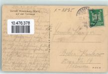 14827 O1825 Wiesenburg , Mark - Schloß Wiesenburg Schloßpark
