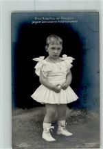 Nr. 3479 Liersch - Prinz Hubertus im Kleid keine AK Gute Erhaltung Adel Prinz Hubertus FOTO KEINE AK