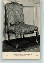 Nr. 210 - Stuhl , Epoche Louis XV - Museum des Arts Decoratiies , gute Erhaltung Holzverarbeitung