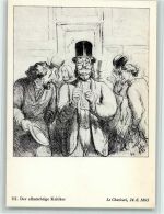Der allmächtige Kritiker - sign Charivari 1865 - gute Erhaltung Theater KEINE AK