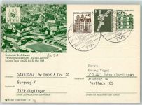 64521 W6080 Groß-Gerau - Ganzsache Verwaltungsgelände Europa-Zentrum Europa-Tag 22. - 30. Mai 1965