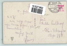 Kronprinz Rupprecht v. Bayern mit Orden an der Uniform AK General Künstlerkarte