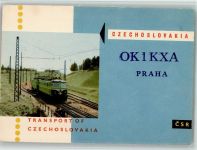 Central Radio Club , Praha 3 Qsl-Karte