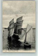 Fischerboote mit Segel, I AK Fischerboot
