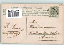 Präsident Fallieres aus Belgien AK Politiker 1907 Foto AK