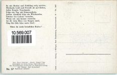 Hörst du mein heimliches Rufen - Tanz Musik: Gerald Plato Verlag Böttger Nr. 57 AK Liederkarte 1942