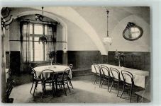 94032 W8390 Passau Gebrauchsspuren Gasthaus Zum Mohren Gaststube Ort lt. Stempel