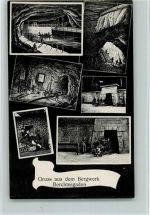 W8240 Berchtesgaden Bergwerk Innenaufnahmen Mehrfachaufnahme Bergbau
