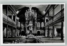 W2340 Kappeln , Schlei Kirche Innenansicht Orgel Kirchenorgel