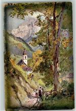 W8240 Berchtesgaden Partie aus der Ramsau Compton, E. H.