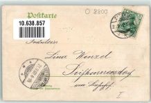 O8800 Zittau Reichsdampfer 1902 Gewerbeausstellung Gebrauchsspuren